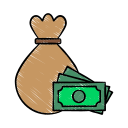 bolsa de dinero icon