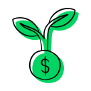 planta de dinero icon