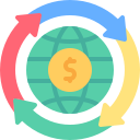 economía circular icon