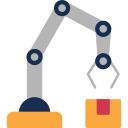 Robotic arm icon