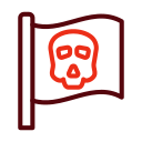 bandera pirata icon