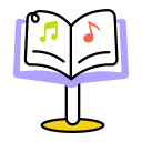 libro de música icon