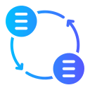 sincronización de datos icon