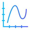 gráfico de ondas icon