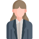 mujer de negocios icon