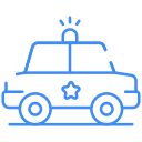 coche de policía icon