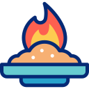 la comida picante animated icon