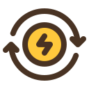 energía renovable icon