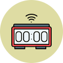 reloj digital icon