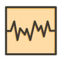 gráfico de ondas icon