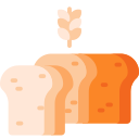 Wheat bread icon