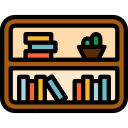 estante para libros icon