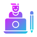 diseñador grafico icon