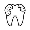 caries dental icon