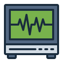 monitor de ecg icon