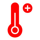 alta temperatura icon