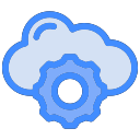 servicio de almacenamiento en la nube icon