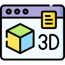 modelado 3d icon