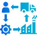 cadena de suministro icon
