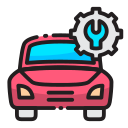 servicio de auto icon