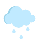 nube de lluvia icon