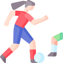 equipo de futbol femenino icon