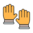 guantes de la mano icon