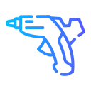 pistola de pegamento icon