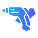 pistola de pegamento icon