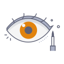 delineador de ojos icon