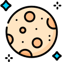 Full moon icon