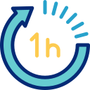 1 hora animated icon