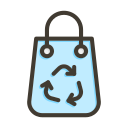 bolsa de reciclaje icon