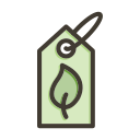 etiqueta ecológica icon