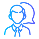 Insurance agent icon