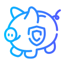 Piggy bank icon