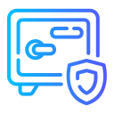 Safe box icon