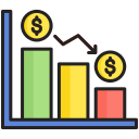 crisis económica icon