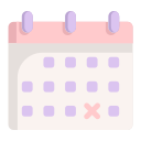 calendario de horarios icon