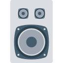 altavoz de graves icon