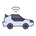 coche autónomo icon