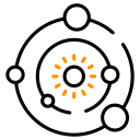 sistema solar icon