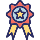 insignia de estrella icon