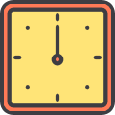 hora del reloj icon