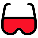 gafas 3d icon