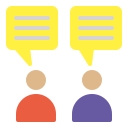 Talking icon