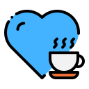 me encanta el cafe icon