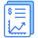 informe financiero icon