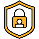 la seguridad cibernética icon