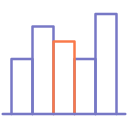 gráfico de barras icon